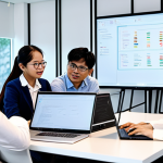 **

A diverse group of Vietnamese software developers in a modern, collaborative office space. They are fully clothed in professional attire, working on laptops and discussing AI ethics. The background includes whiteboards with diagrams and code snippets. Focus on teamwork and responsible AI development. Safe for work, appropriate content, perfect anatomy, natural proportions, family-friendly.

**